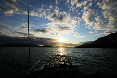 Misty Fjords & Ketchikan Alaska Water Taxi at Sunrise